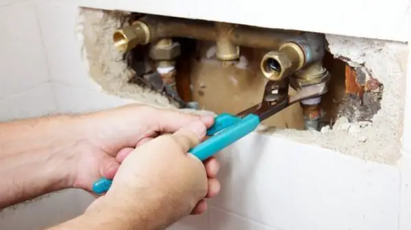 fixing a leak in shower